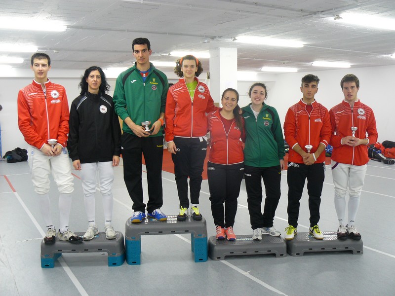 Mar&iacute;a Boulandier y Arturo Berrio se impusieron en la Tercera Jornada del Ranking Absoluto de Espada